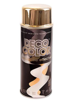 Deco Color Краска аэроз. 400ml /хром золотой (070922/ 720255)