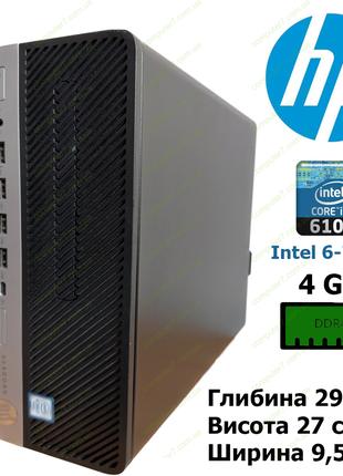 Системный блок б.у. Desktop HP PRODESK 600 G3 SFF I3-6100(3.7G...