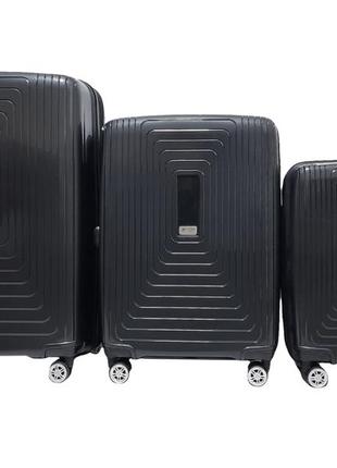 Валіза airtex 241 комплект валіз темно-синій