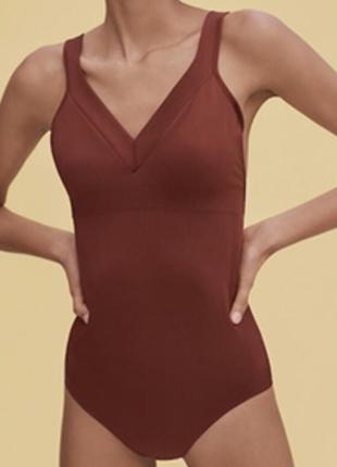 Women Uniqlo U Seamless Swimsuit