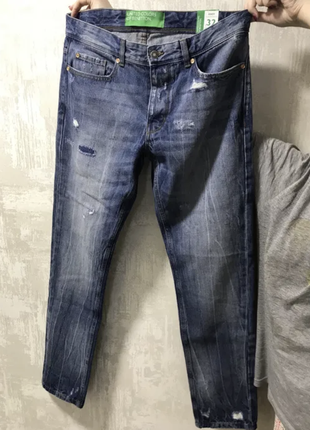 Продам нові чоловічі джинси Benetton 32