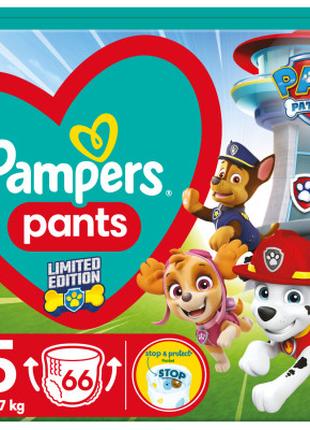 Подгузник Pampers Junior Размер 5 (12-17кг) Paw Patrol 66 шт (...