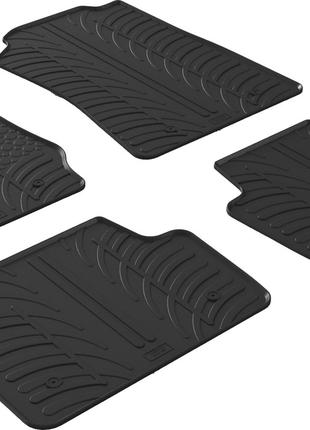 Резиновые коврики Gledring для BMW X4 (F26) 2014-2018 (GR 0346)