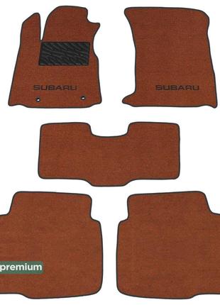 Двухслойные коврики Sotra Premium Terracotta для Subaru Legacy...