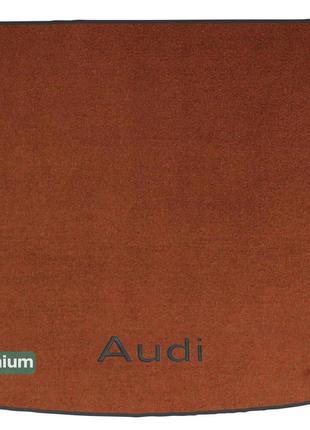Двухслойные коврики Sotra Premium Terracot для Audi Q7 (mkI)(ш...