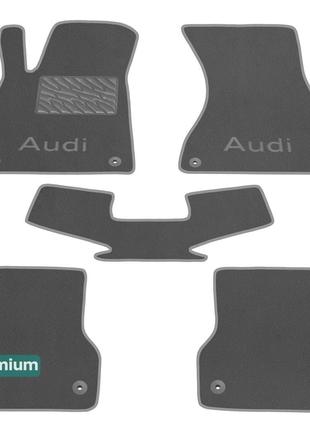 Двухслойные коврики Sotra Premium Grey для Audi A7/S7/RS7 (mkI...