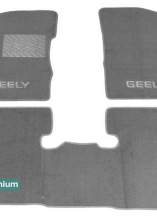 Двухслойные коврики Sotra Premium Grey для Geely Emgrand X7 (m...