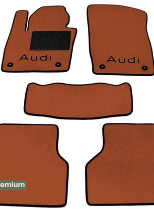 Двухслойные коврики Sotra Premium Terracotta для Audi Q3/RS Q3...