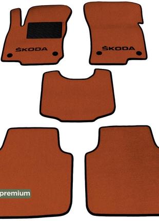 Двухслойные коврики Sotra Premium Terracotta для Skoda Kodiaq ...