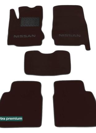 Двухслойные коврики Sotra Premium Chocolate для Nissan Note (m...