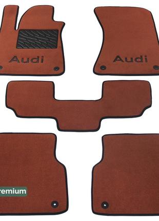 Двухслойные коврики Sotra Premium Terracot для Audi A8/S8 (mkI...