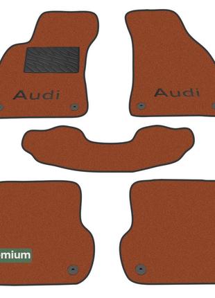 Двухслойные коврики Sotra Premium Terracot для Audi A4/S4/RS4 ...