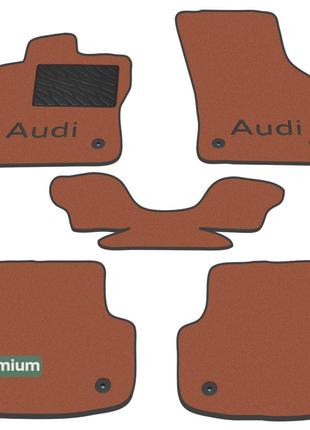 Двухслойные коврики Sotra Premium Terracotta для Audi A3/S3/RS...