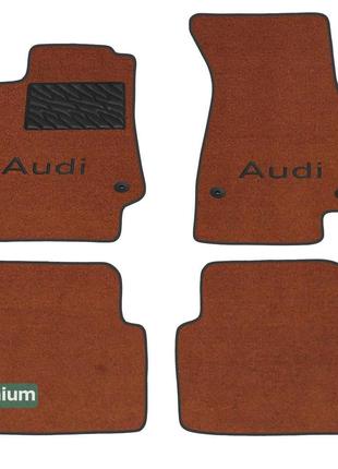 Двухслойные коврики Sotra Premium Terracotta для Audi A6/S6/RS...