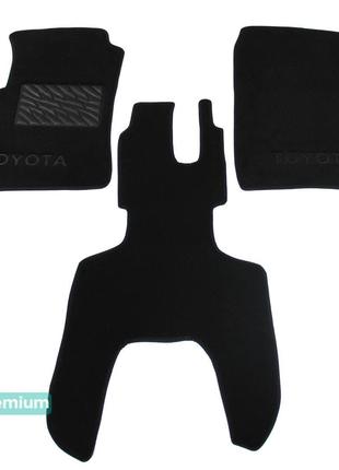 Двухслойные коврики Sotra Premium Black для Toyota Avensis Ver...