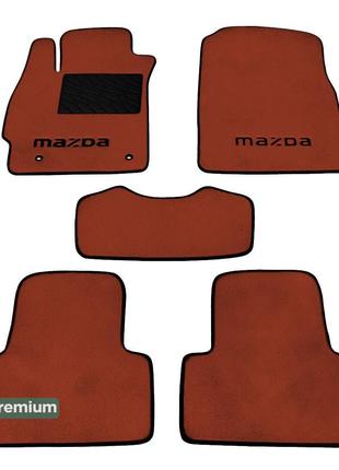 Двухслойные коврики Sotra Premium Terracotta для Mazda CX-7 (m...