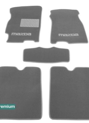Двухслойные коврики Sotra Premium Grey для Mazda 626 (mkVI)(GF...
