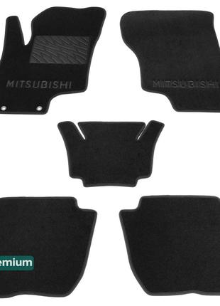 Двухслойные коврики Sotra Premium Black для Mitsubishi Outland...