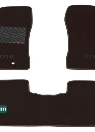 Двухслойные коврики Sotra Premium Chocolate для Toyota Corolla...
