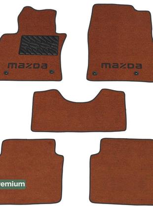 Двухслойные коврики Sotra Premium Terracotta для Mazda CX-30 (...