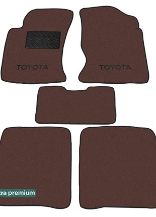Двухслойные коврики Sotra Premium Chocolate для Toyota Carina ...