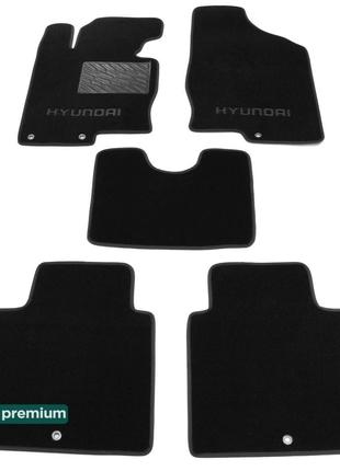 Двухслойные коврики Sotra Premium Black для Hyundai Grandeur (...