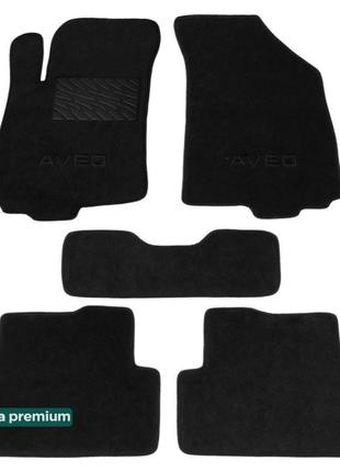 Двухслойные коврики Sotra Premium Graphite для Chevrolet Aveo ...
