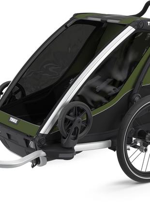 Детская коляска Thule Chariot Cab 2 (Cypress Green) (TH 10204021)
