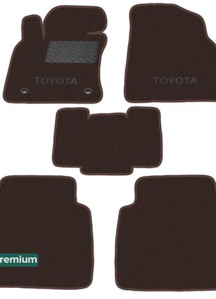 Двухслойные коврики Sotra Premium Chocolate для Toyota Camry (...