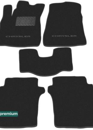 Двухслойные коврики Sotra Premium Graphite для Chrysler Stratu...