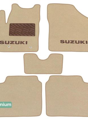 Двухслойные коврики Sotra Premium Beige для Suzuki Ignis (mkII...