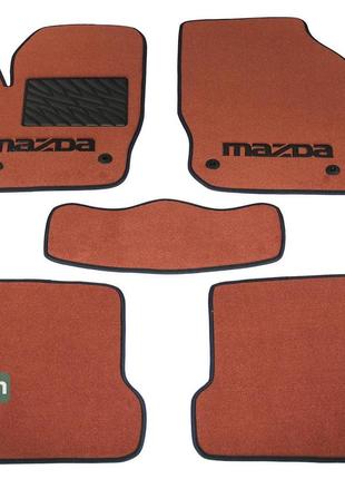 Двухслойные коврики Sotra Premium Terracotta для Mazda 3 (mkII...