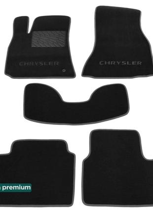 Двухслойные коврики Sotra Premium Graphite для Chrysler 300C (...