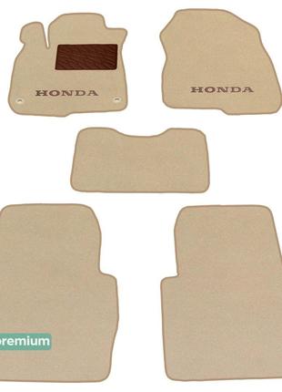 Двухслойные коврики Sotra Premium Beige для Honda CR-V (mkV) 2...