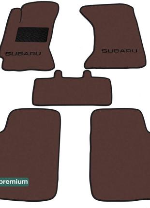 Двухслойные коврики Sotra Premium Chocolate для Subaru Impreza...