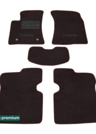 Двухслойные коврики Sotra Premium Chocolate для Toyota Avensis...