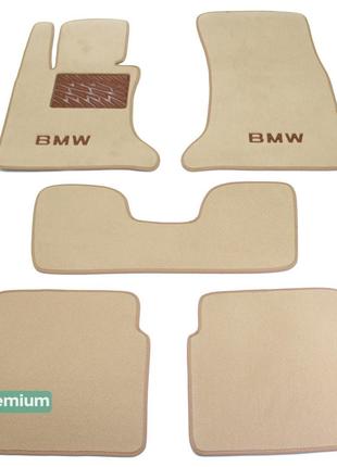 Двошарові килимки Sotra Premium Beige для BMW 5-series (E60/E6...