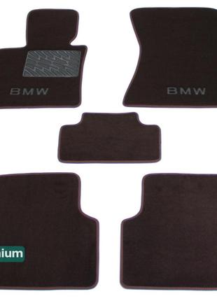 Двухслойные коврики Sotra Premium Chocolate для BMW X5 (E70) /...