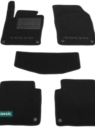 Двухслойные коврики Sotra Classic Black для Volvo S90 (mkI) / ...