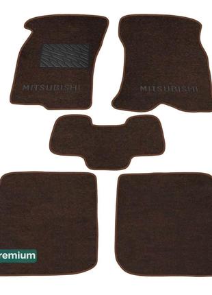 Двухслойные коврики Sotra Premium Chocolate для Mitsubishi Col...