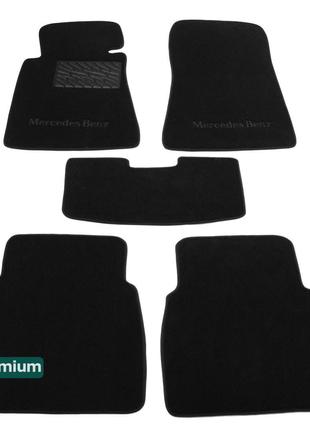 Двухслойные коврики Sotra Premium Black для Mercedes-Benz 190 ...