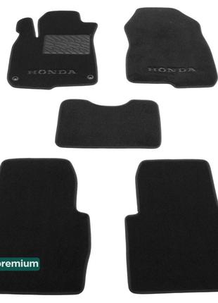Двухслойные коврики Sotra Premium Black для Honda CR-V (mkV) 2...
