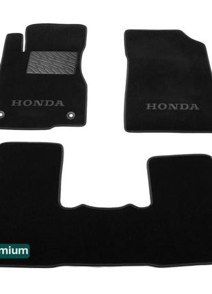 Двошарові килимки Sotra Premium Black для Honda CR-V (mkIV) (2...