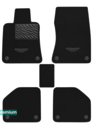 Двухслойные коврики Sotra Premium Black для Aston Martin DBX (...