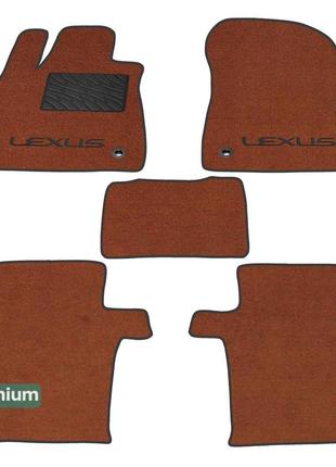 Двухслойные коврики Sotra Premium Terracotta для Lexus RX (mkI...