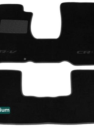 Двухслойные коврики Sotra Premium Black для Honda CR-V (mkIII)...