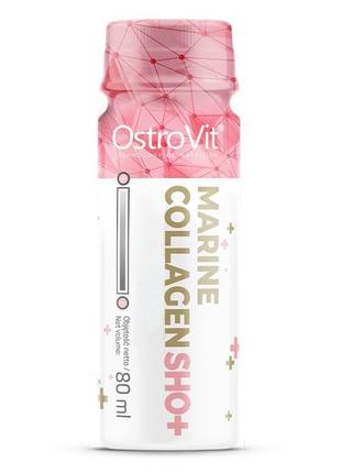 Препарат для суглобів і зв'язок OstroVit Marine Collagen SHOT,...