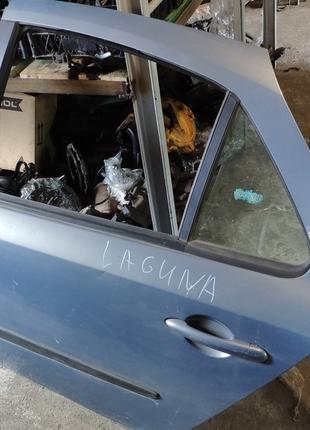 Дверь задняя левая Рено Лагуна 2, Renault Laguna 2 2001-2007 Х...