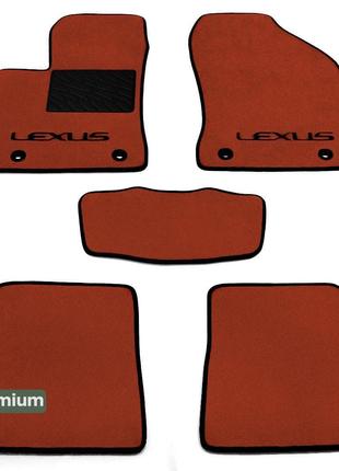 Двухслойные коврики Sotra Premium Terracot для Lexus CT (mkI) ...