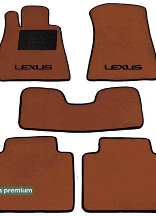 Двухслойные коврики Sotra Premium Terracotta для Lexus GS (mkI...